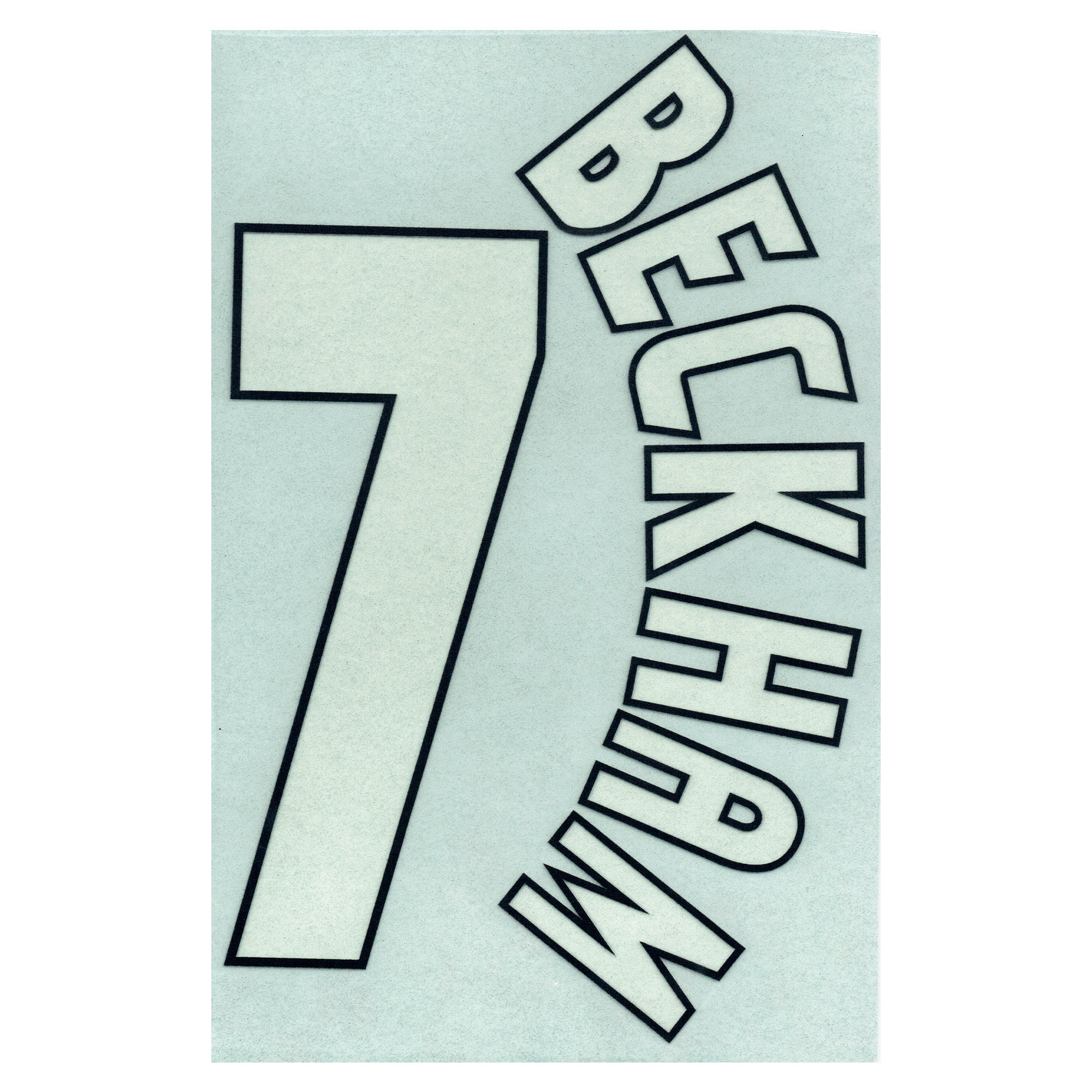 Beckham 7 (Officiële Manchester United Champions League Printing 1998-1999) Top Merken Winkel